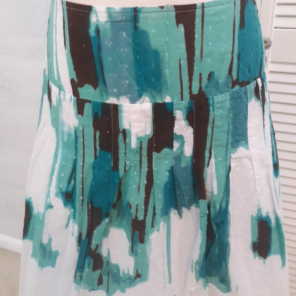 Johnpaulrichard tie dyed pleated skirt small *L - Picture 3 of 6
